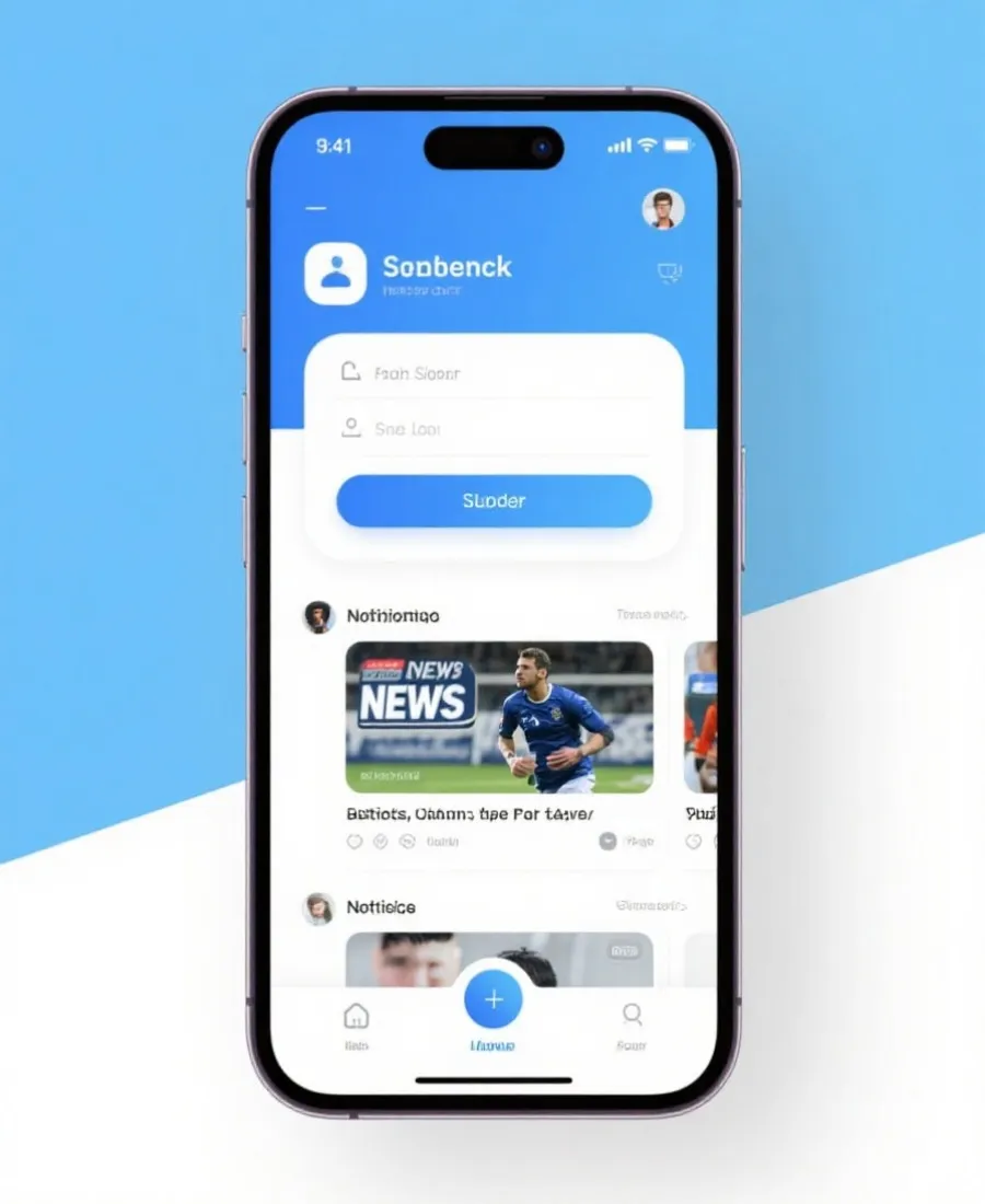YY体育APP手机端视觉展示